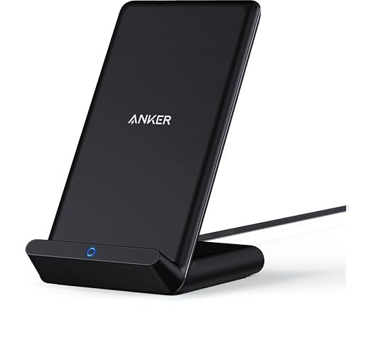 Anker Wireless Charger, PowerWave Stand, Qi-Certif