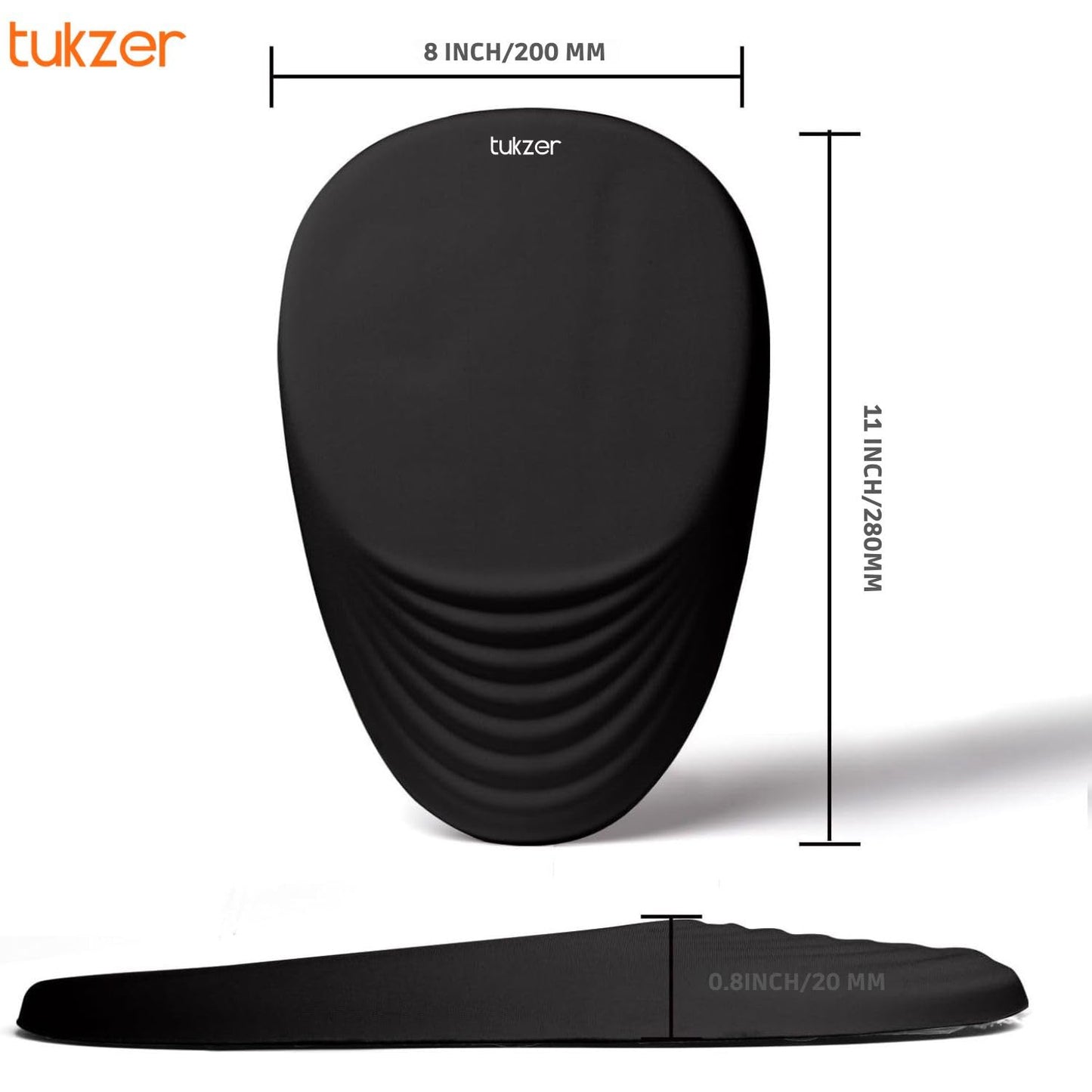 Tukzer Large Ergonomic Mouse Pad Wrist Support wit