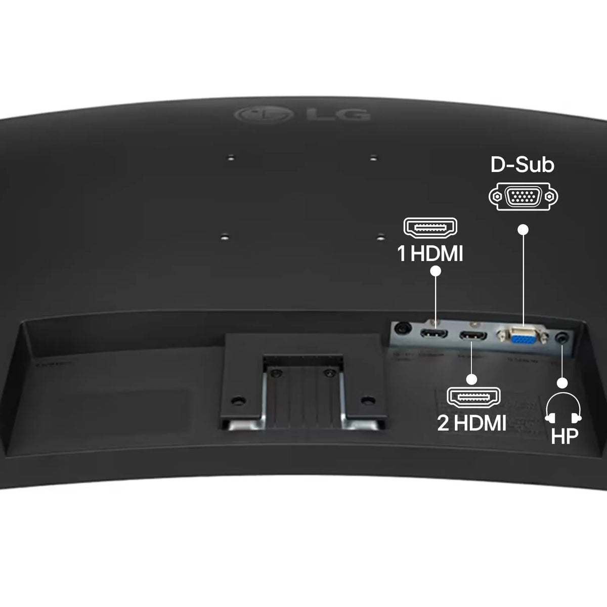 LG 32MR50C 31.5" Curved Monitor – FHD, 100Hz & AMD FreeSync (Open-Box)