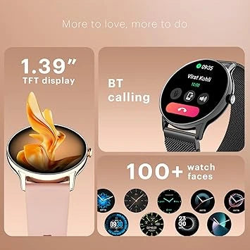 Noise Twist Go Smartwatch – 1.39" Display, BT Calling & 100+ Sports Modes (Open-Box)
