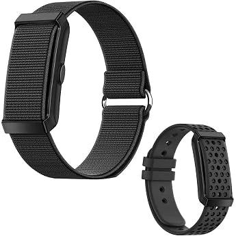 Pebble Newly Launched Qore Fitness Band with 45 Days Battery Life | 100+ Sports Modes | Advanced Health Tracking - Black (Open-Box)