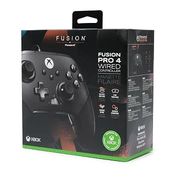 PowerA FUSION Pro 4 Wired Gaming Controller for Xbox Series X/S Xbox One PC Windows 10/11 Black (Open-Box)