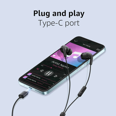 Xiaomi Type-C Wired In-Ear Earphones with 12.4mm Drivers & Mic