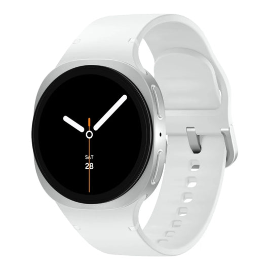 Samsung Galaxy Watch8 (44mm, Bluetooth, Silver) with 3nm Processor | Dual GPS | Sapphire Glass & Armor Aluminum | 5ATM & IP68 | BP, ECG, IHRN & Vascular Load Monitoring | Anti-oxidant Index