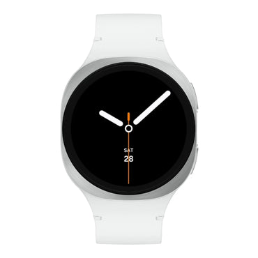 Samsung Galaxy Watch8 (44mm, Bluetooth, Silver) with 3nm Processor | Dual GPS | Sapphire Glass & Armor Aluminum | 5ATM & IP68 | BP, ECG, IHRN & Vascular Load Monitoring | Anti-oxidant Index