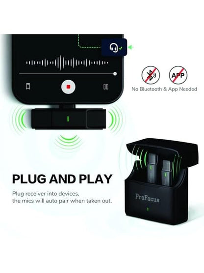 Smart Microphone for Android Users with Charging C