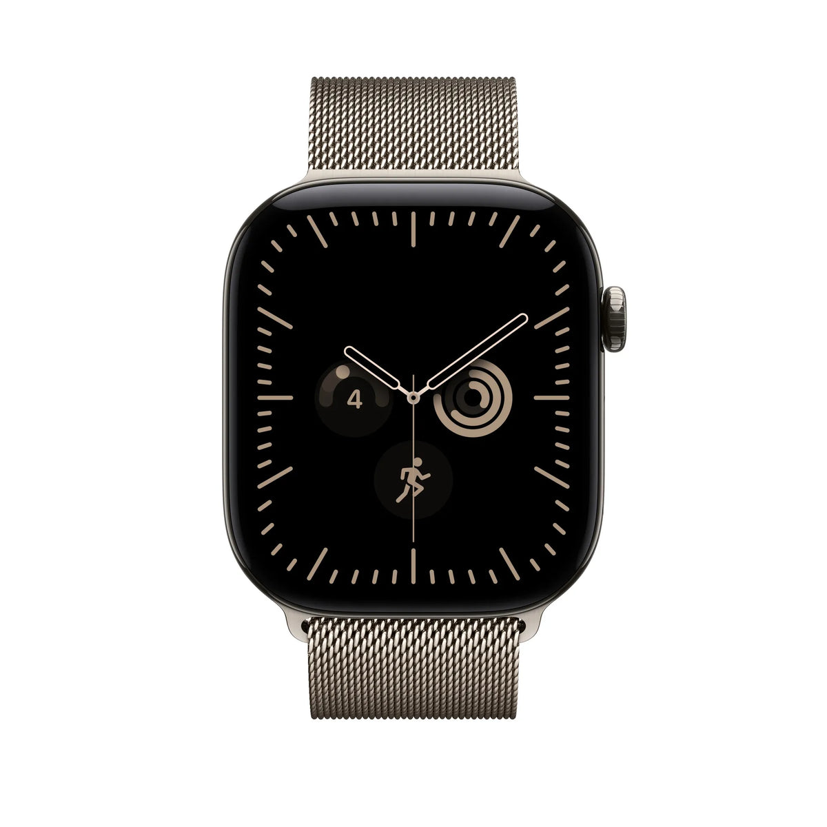Apple 46mm Natural Milanese Loop – S/M