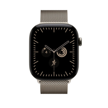 Apple 46mm Natural Milanese Loop – S/M