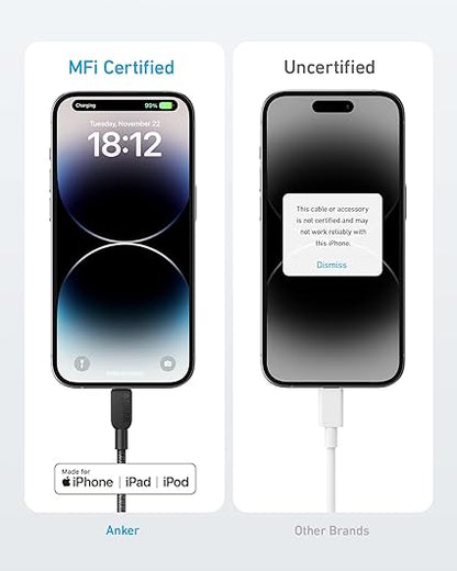 Anker USB-C to Lightning Cable, 541 Cable (Phantom