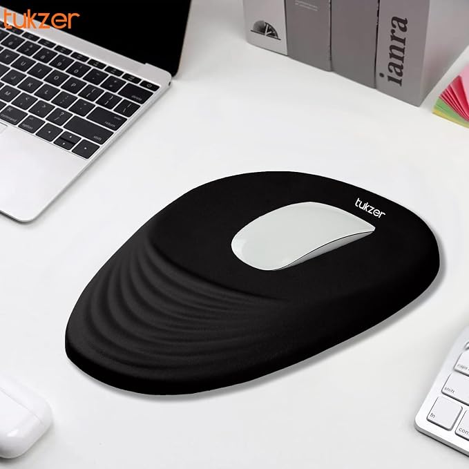 Tukzer Large Ergonomic Mouse Pad Wrist Support wit