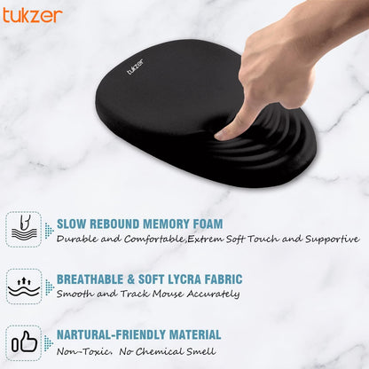 Tukzer Large Ergonomic Mouse Pad Wrist Support wit