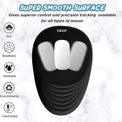 Tukzer Large Ergonomic Mouse Pad Wrist Support wit