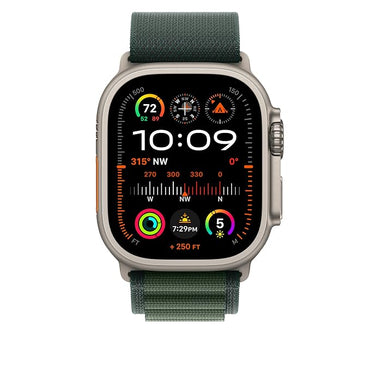 Apple Watch Band - Alpine Loop - 49mm - Dark Green - Small