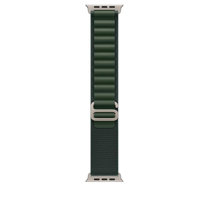 Apple Watch Band - Alpine Loop - 49mm - Dark Green - Small
