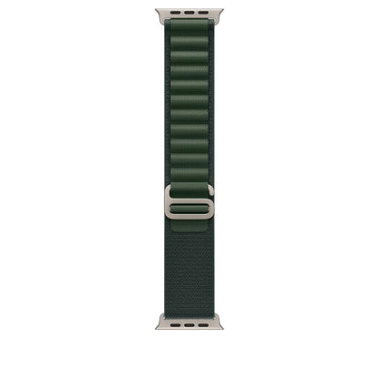 Apple Watch Band - Alpine Loop - 49mm - Dark Green - Small