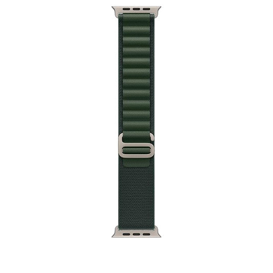 Apple Watch Band - Alpine Loop - 49mm - Dark Green - Small