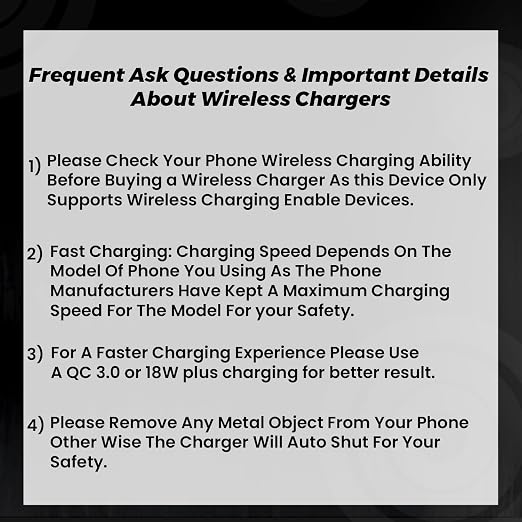 Virtutron 15W Collapsible Wireless Charging Pad |Wireless Charger |Type C Charging, Compatible for iPhone 15/15 Pro/ 15 Pro Max/15 Plus/14/13/12 Samsung Galaxy S22 Ultra/S22+/S22/S21 Ultra (Black)
