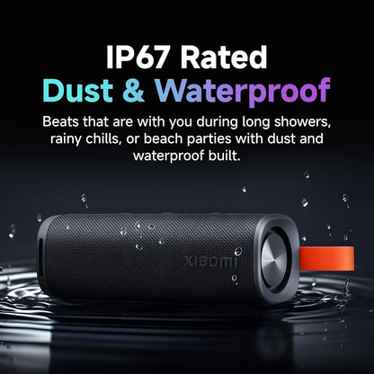 XIAOMI Sound Outdoor Speaker | 30W Hi-Quality Speaker with Mic | Upto 12hrs Playback Time | IP67 Waterproof & Type C | Wireless Stereo Pairing