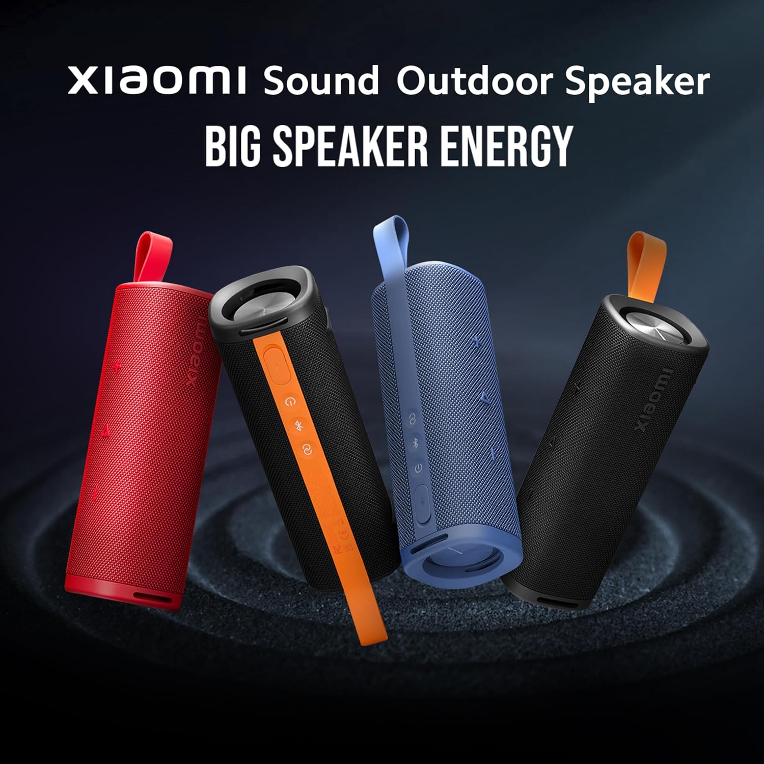 XIAOMI Sound Outdoor Speaker | 30W Hi-Quality Speaker with Mic | Upto 12hrs Playback Time | IP67 Waterproof & Type C | Wireless Stereo Pairing