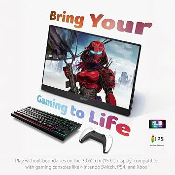 Acer Smartchoice PM161Q B1 15.6 Inch Full HD Portable Monitor (Open-Box)
