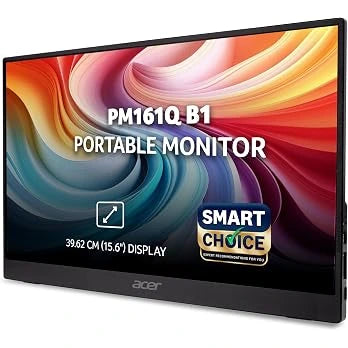 Acer Smartchoice PM161Q B1 15.6 Inch Full HD Portable Monitor (Open-Box)
