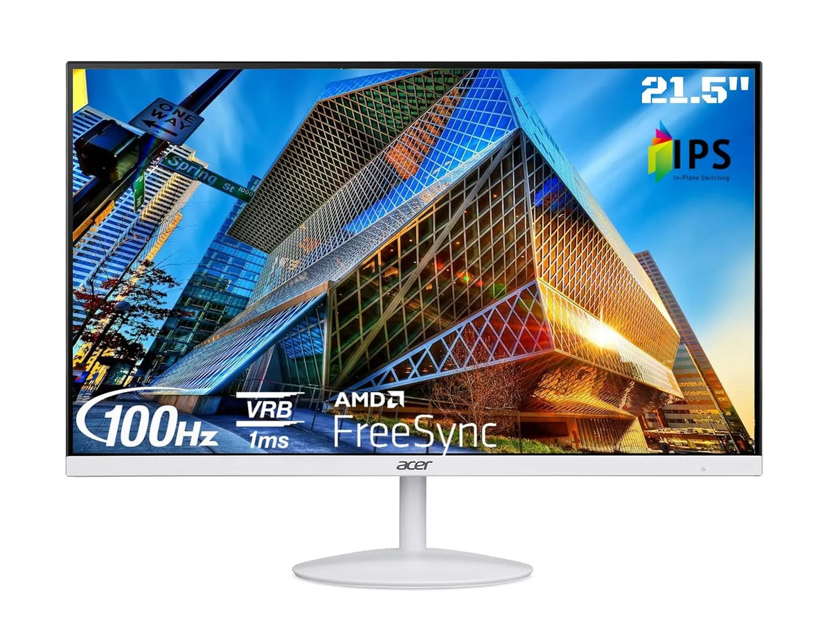 Acer SA222Q 21.5 Inch Full HD IPS Ultra Slim Monitor (Open-Box)