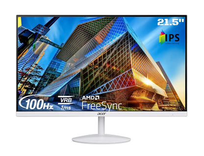 Acer SA222Q 21.5 Inch Full HD IPS Ultra Slim Monitor (Open-Box)