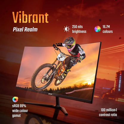 Acer Nitro ED320Q P0 31.5 Inch Curved Gaming Monitor (Open-Box)