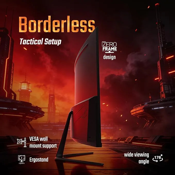 Acer Nitro ED320Q P0 31.5" Curved Gaming Monitor – 144Hz, 1ms & FreeSync (Open-Box)