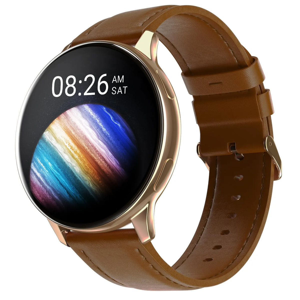 Noise Vortex Plus 1.46" AMOLED Display, AoD, BT Calling, Sleek Metal Finish, 7 Days Battery Life, All New OS with 100+ Watch Faces & Health Suite (Black) (Open-Box)