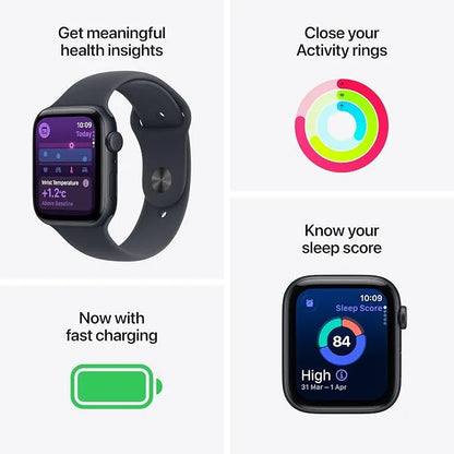 Apple Watch SE 3 GPS + Cellular 40mm – Midnight Aluminium, S/M