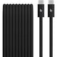Beats 240W USB-C to USB-C Braided Cable, Fast-charging, Durable/Tangle-free, Compatible with Apple and Android Devices (3m) – Bolt Black (Open-Box)