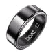 boAt SmartRing Active Plus Stainless Steel Lightweight Fitness Tracker with Skin Temperature Monitor- 12, Midnight Black (Open-Box)