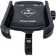 BOBO BM1 Bike Phone Holder Mount – Waterproof with USB 3.0 Charger, Black (Open-Box)
