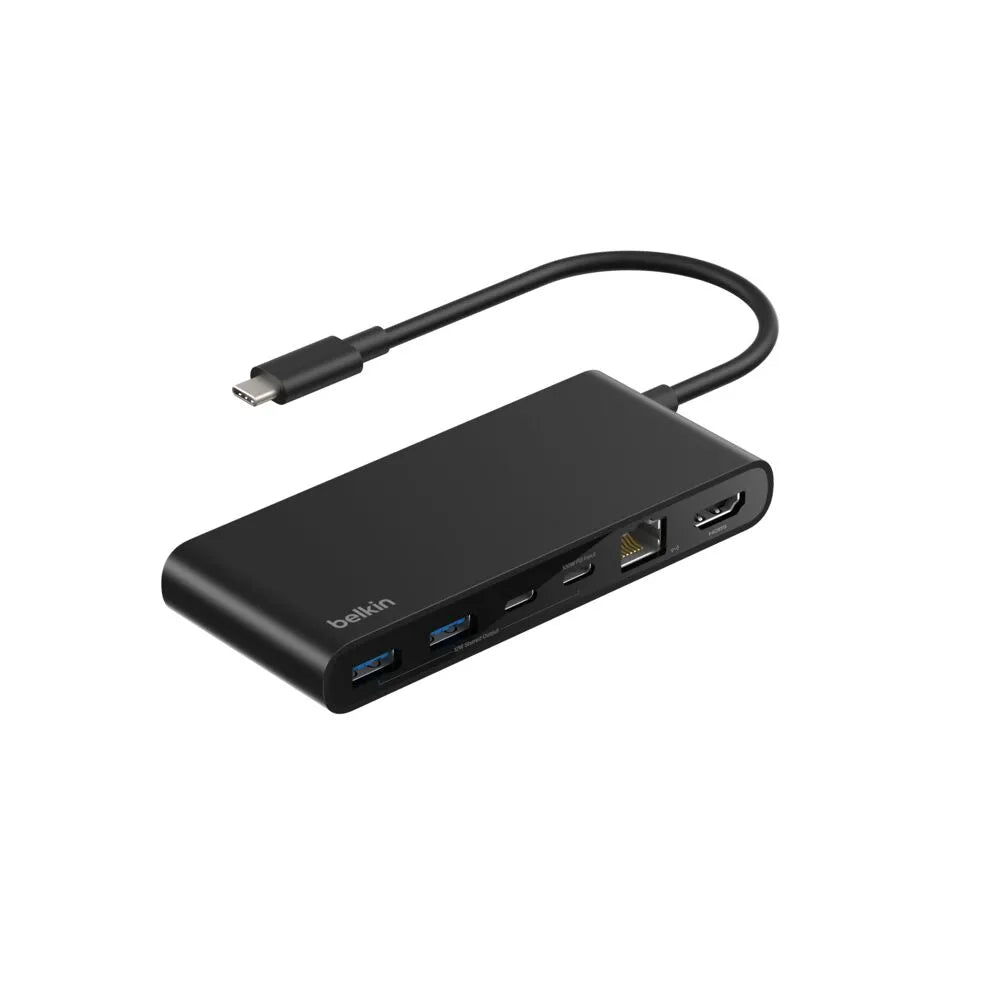 Belkin 8-in-1 USB-C Hub – 4K HDMI, 2.5Gbps Ethernet & 100W PD