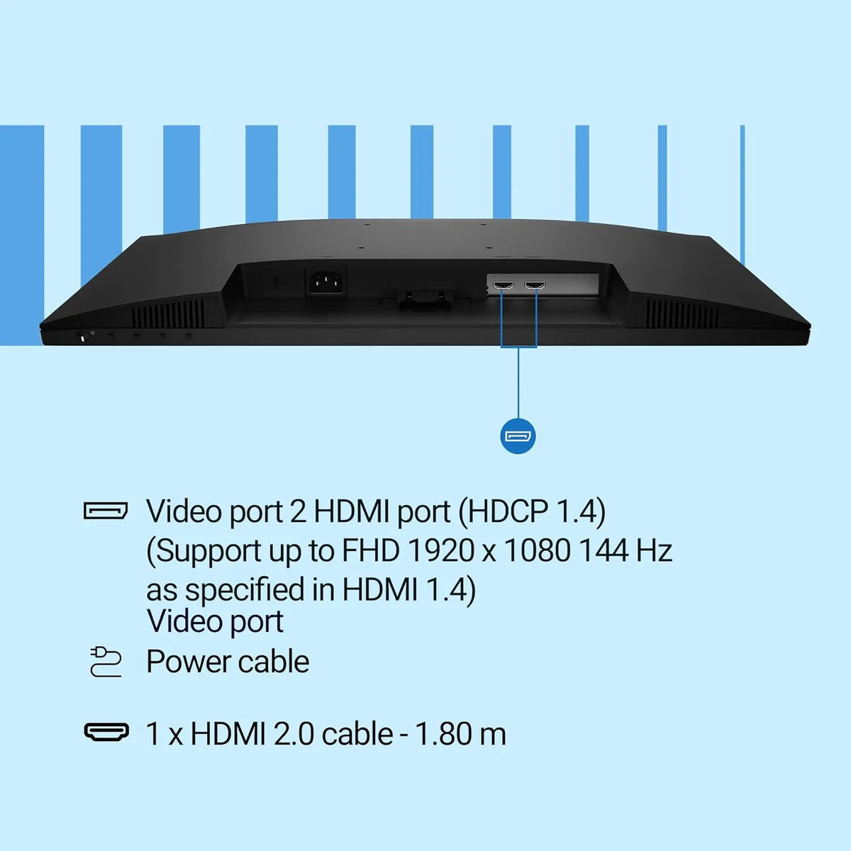Dell S2425HSM 24" FHD Monitor (Open-Box)
