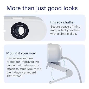 Elgato Facecam Neo Plug-’n-Play Webcam 1080p60 Full HD USB Connect on Laptop and Desktop For Streaming and Video Calls (Open-Box)