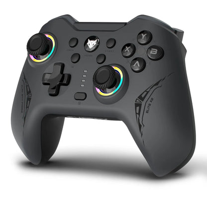 EvoFox Elite X2 Wireless Gaming Controller For PC with 1000Hz Polling Rate, Black (Open-Box)