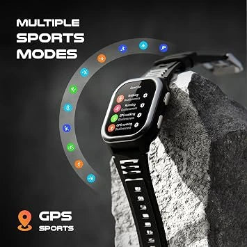 Fire-Boltt 4G Pro Volte Calling Smart Watch 2.02 Inch TFT Display Nano-SIM GPS -Black (Open-Box)