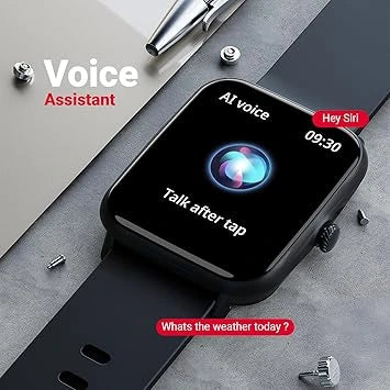 Fire-Boltt Ninja Call Pro Plus Bluetooth Calling Smart Watch, 1.83 HD Display, AI Voice Assistant, 120+ Sports Modes (Open-Box)