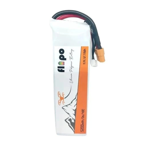 Flipo 5200mAh 3S 40C/80C (11.1V) Lithium Polymer Battery Pack LIPO (Open-Box)