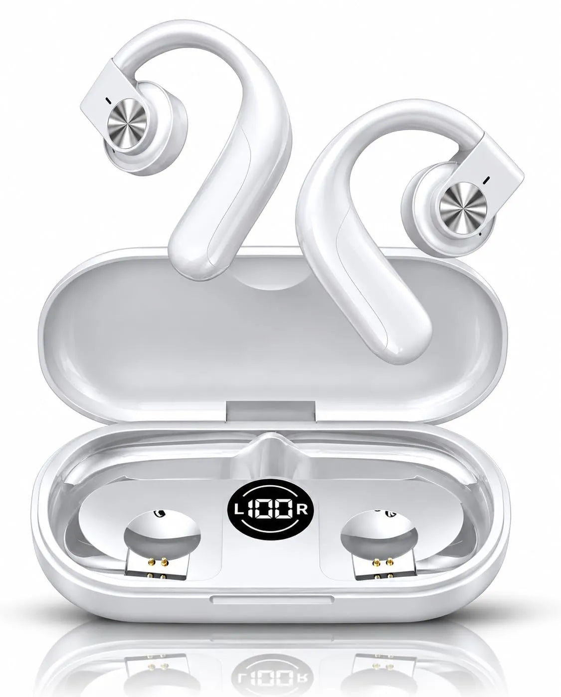 COREGENIX GT03 TWS Earbuds, Gaming Earbuds with Sleek Design 30 Hours Playtime Bluetooth 5.3 + ENC Clarity 13mm HD BASS Drivers (Open-Box)