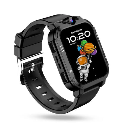 GameSir Safeguard Kids Smart Watch – 4G/5G SIM Calling, GPS, SOS & Video Calling- Black (Open-Box)