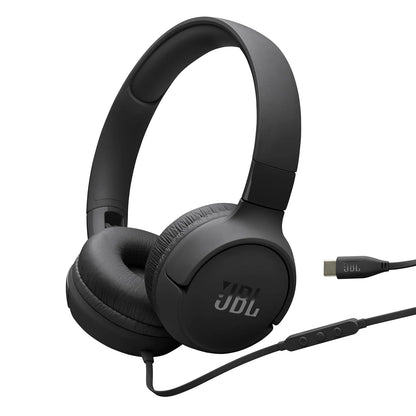 JBL Tune 520C USB-C Wired On-Ear Headphones with Mic