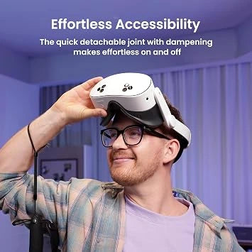 KIWI Design K4 Comfort Head Strap Accessories for Meta Oculus Quest 3 and 3S Lightweight Headband (Open-Box)