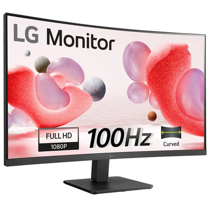 LG 32MR50C 31.5" Curved Monitor – FHD, 100Hz & AMD FreeSync (Open-Box)