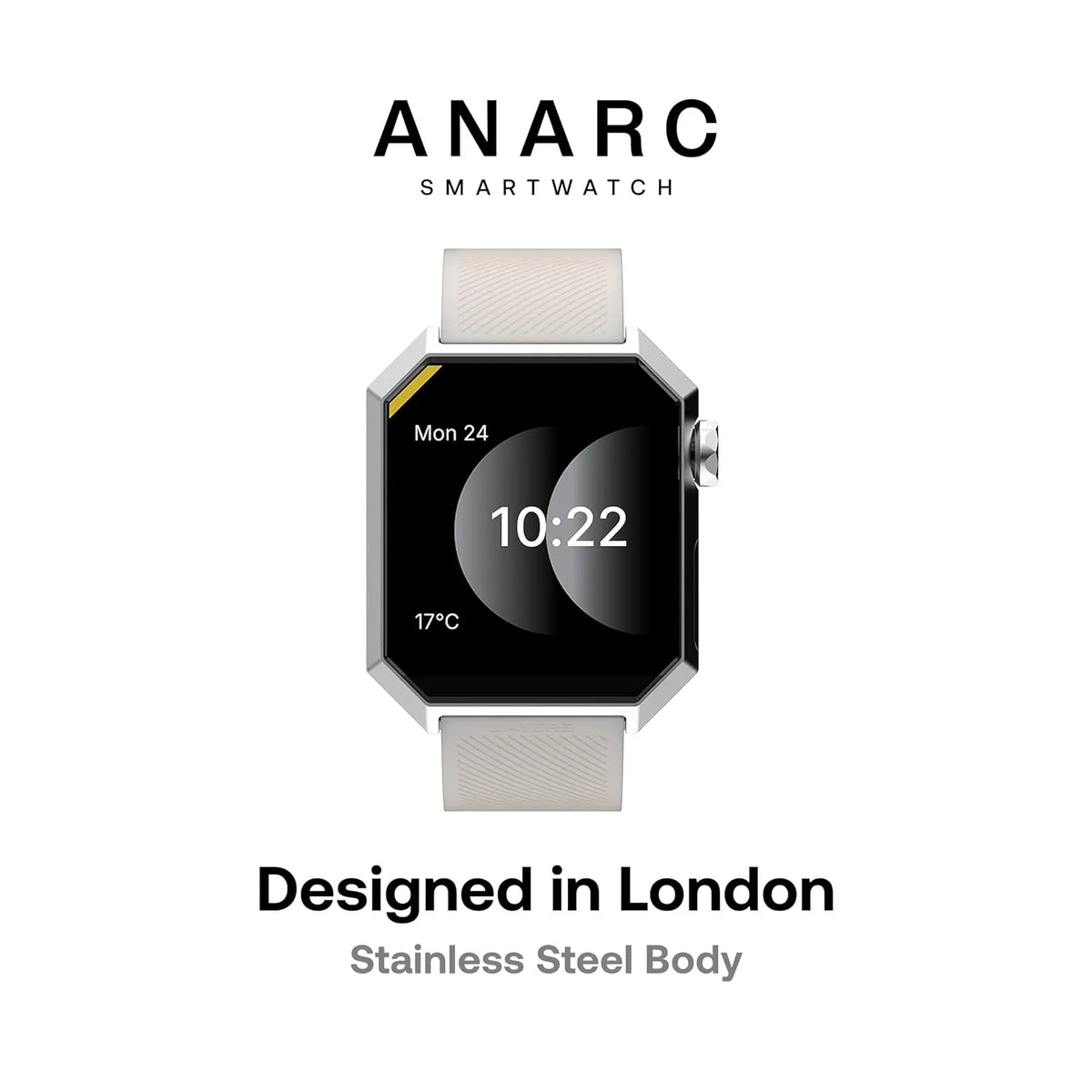Layers Anarc Smart Watch – 1.85" AMOLED, Bluetooth Calling & IP68