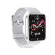MUSTARD Rock Smart Watch with 1.81" HD Display, Bluetooth Calling, 120+ Sports Mode, Multiple Watch Faces, SpO2, Silver (Open-Box)
