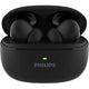 Philips TAT1150BK/94 Wireless Earbuds – ANC, 55H Playtime & 13mm Drivers(Open-Box)