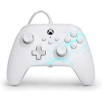 PowerA Advantage with Hall Effect Wired Gaming Controller for Xbox Series X/S, Xbox One, PC, Windows 10/11, Arctic Ice (Open-Box)